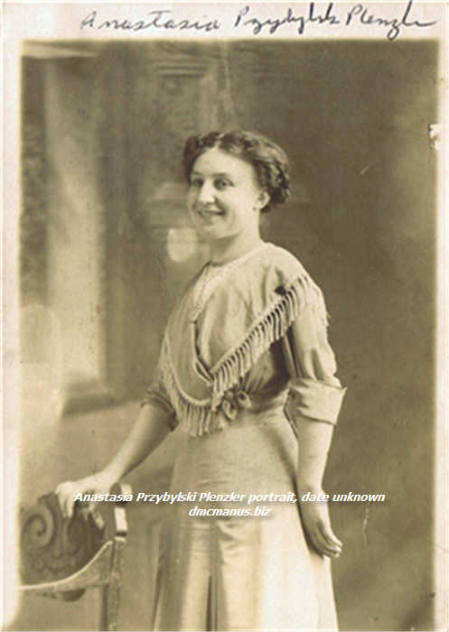 Anastasia Przybylski Plenzler portrait, date unknown