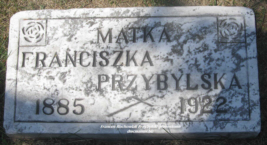 Frances Rochowiak Przybylski gravestone