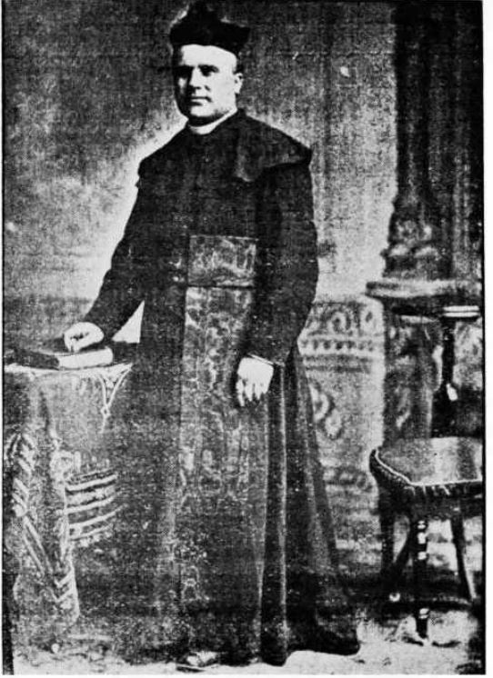 Portrait of Rev. Simon Wieczorek as Published in the St. Albertus 1872 - 1973 Centennial Book